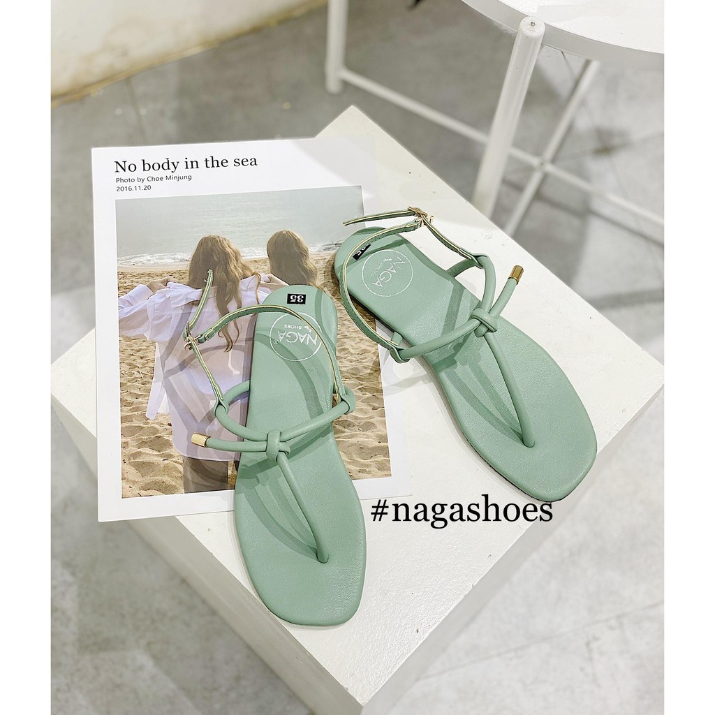 GIÀY SANDAL NAGASHOES QUAI KẸP THẮT GÚT NAS186