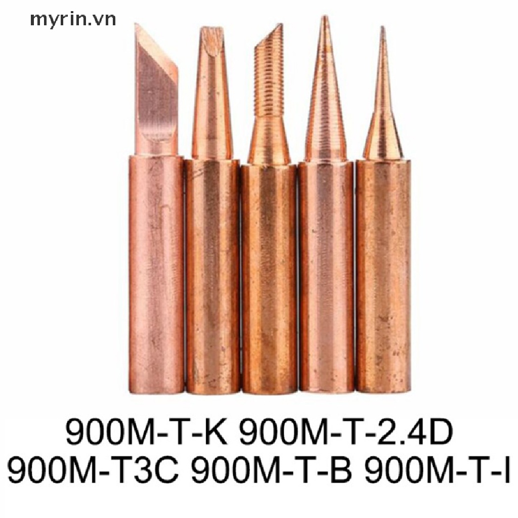 Set 5-10 Đầu Hàn Sắt Đồng Nguyên Chất 900M VN