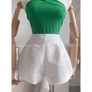 Quần Short Taffta Xếp Ly - Q0010