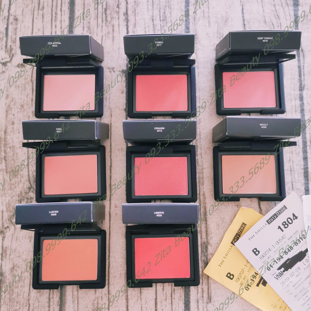 [Bill Duty Free] Phấn má Nars Blush Fard À Joues Poudre 4.8gr | BigBuy360 - bigbuy360.vn