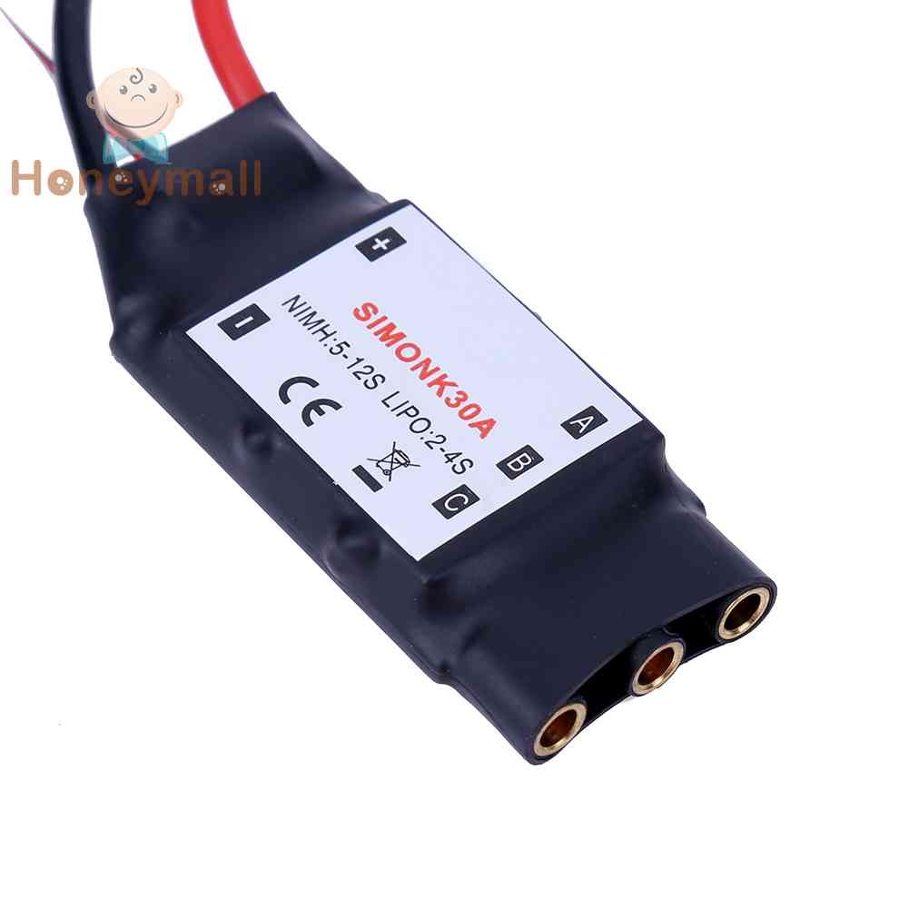 ❀Bộ Điều Khiển Tốc Độ Không Chổi Than 30A ESC