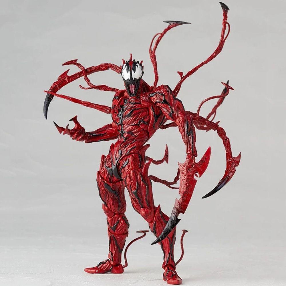 Mxmusty Mô Hình Đồ Chơi Người Nhện Marvel Cử Động Được Bằng PVC NO.008 Carnage
