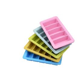 Khay làm đá 5 ô to hình chữ nhật chất liệu nhự dẻo Việt Nhật