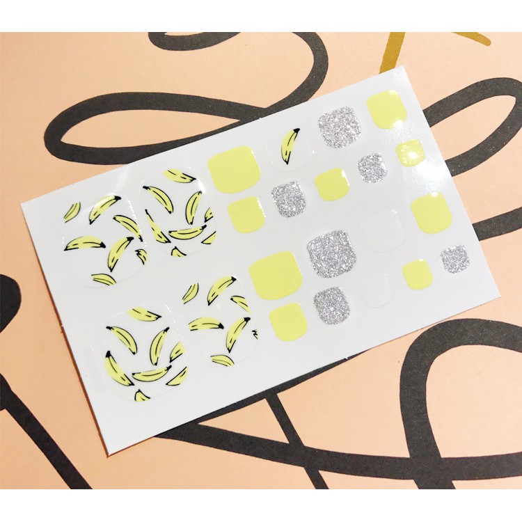 Miếng dán móng chân - Nail sticker