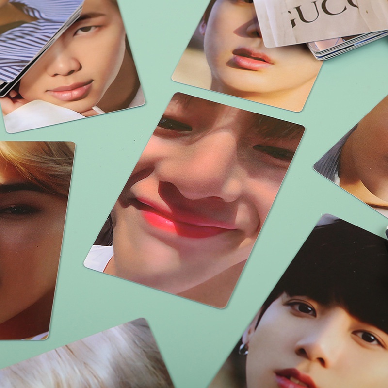 Set 101 Tấm Ảnh 101 Tấm Thẻ In Hình Các Thành Viên Nhóm Nhạc KPOP DICON