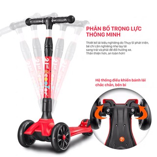 Xe scooter cho bé 21st spine sử dụng cho bé từ 3 - ảnh sản phẩm 4