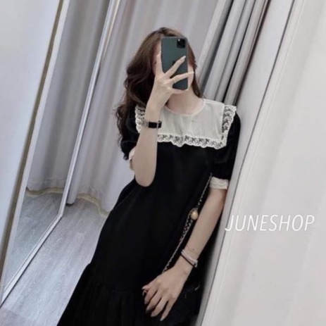 Đầm bầu ngắn tay M314 chất đũi hàn thời trang thiết kế freesize từ 45 đến 70kg