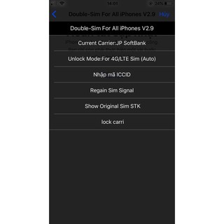 Sim ghép Double hỗ trợ tiếng Việt cho ios 12.3