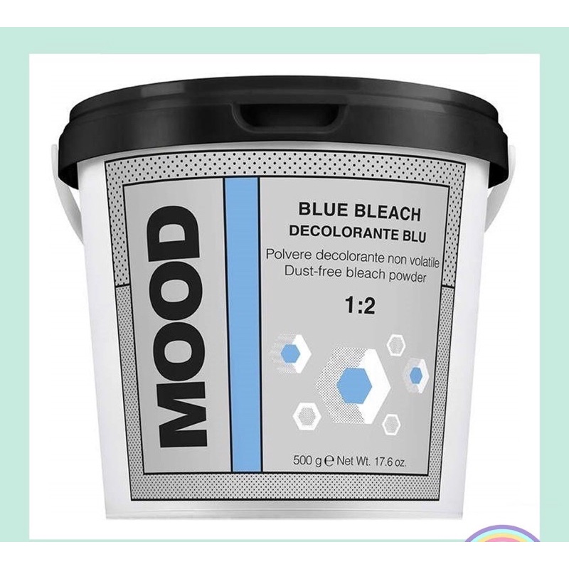 [Hạt Xanh Và Trắng] Bột Tẩy Tóc Cao Cấp 500g - MOOD Italy Hair Bleaching Power