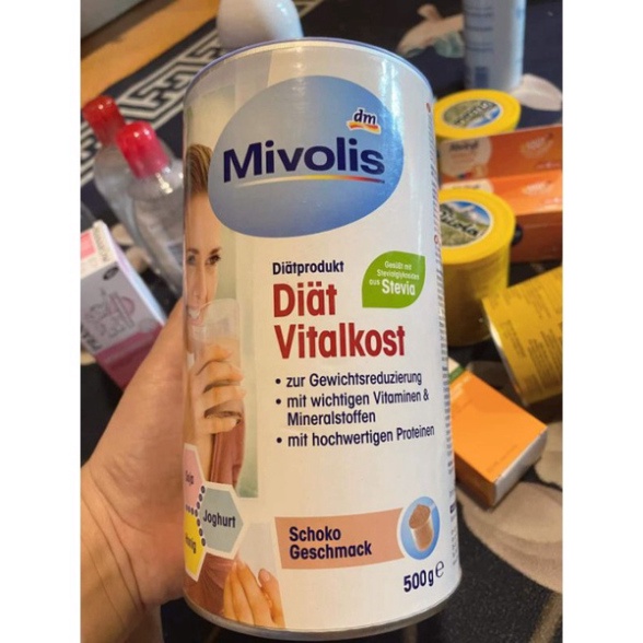 Sữa giảm cân Mivolis 500g (Hàng Đức) vị socola