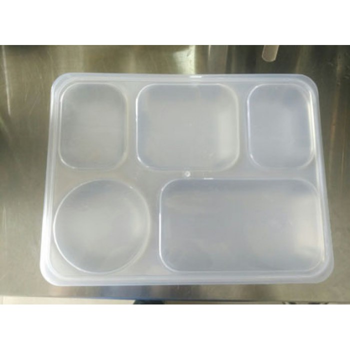 BỘ KHAY CƠM PHẦN 5 NGĂN SÂU INOX | BigBuy360 - bigbuy360.vn