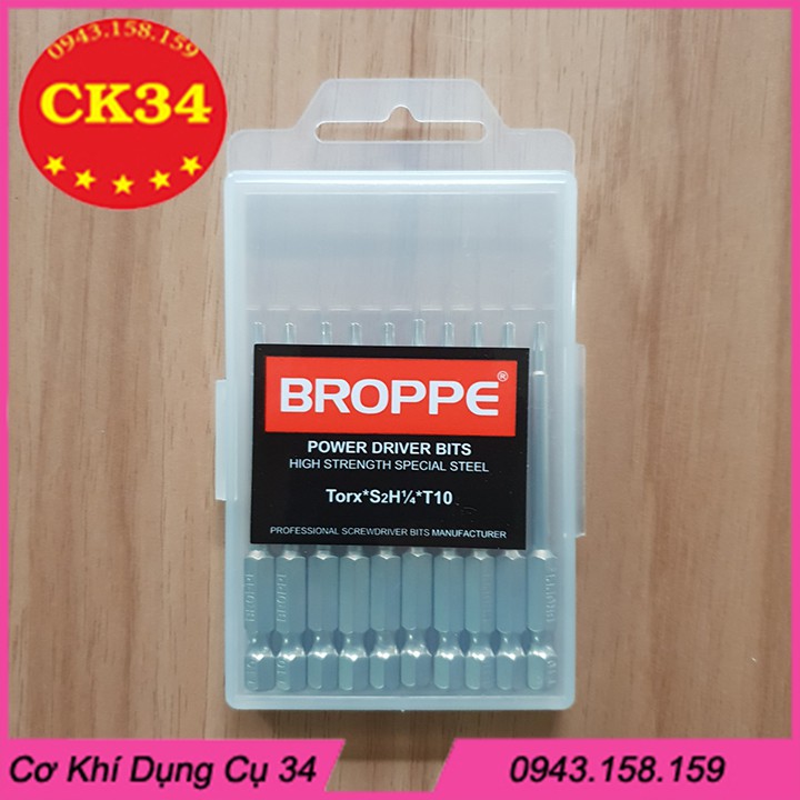 Mũi lục giác hoa thị T10 dài 100mm