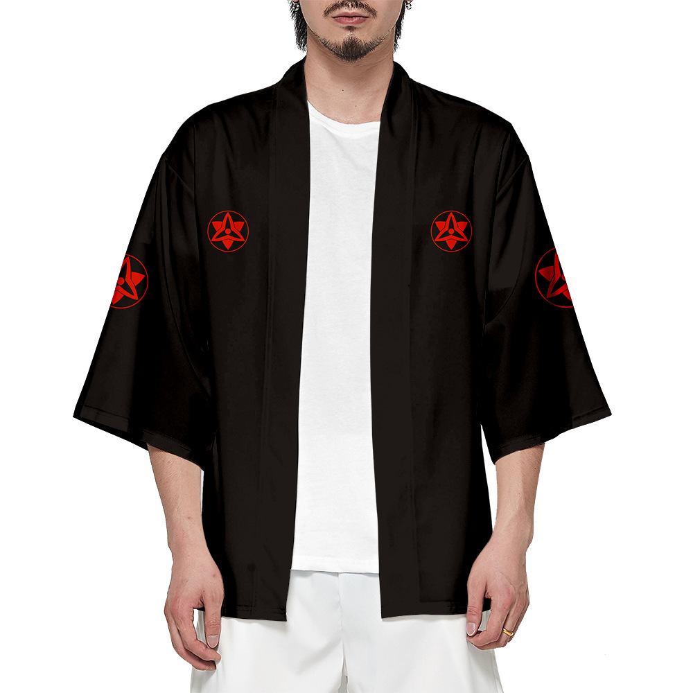 Áo kimono in họa tiết phong cách Naruto 3D hóa trang phong cách nam nữ độc đáo