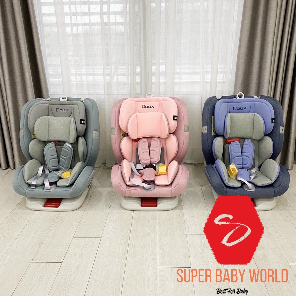 Ghế ngồi ô tô trẻ em Doux DX-1131 quay 360 độ isofix