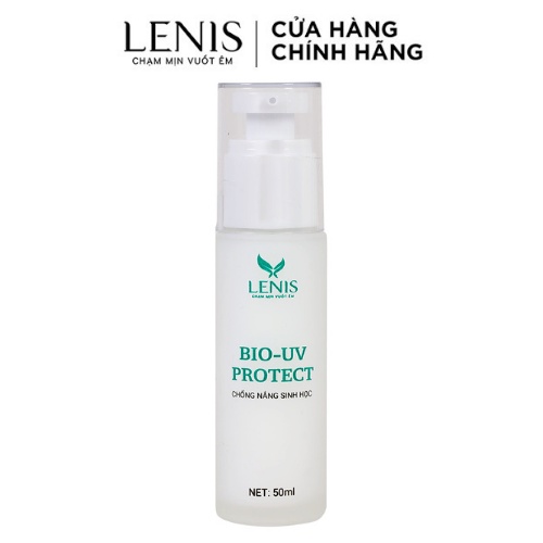 Kem Chống Nắng Dành Cho Da Dầu Mụn - Bio UV Protect LENIS SPF50+ PA+++ Dạng Gel Thẩm Thấu Nhanh Dung Tích 50ML