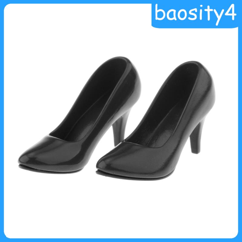 [baosity4]1/6 Womans Fashion High Heel Shoes Pump for 12inch OB OD Figures White