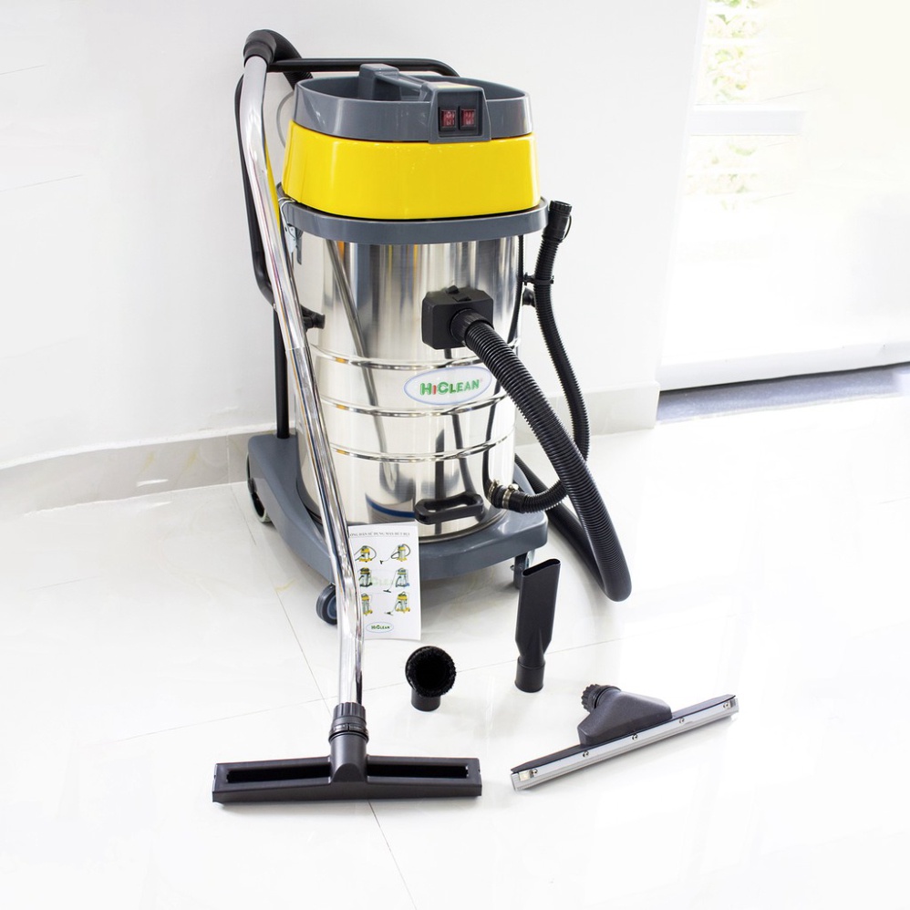 Máy hút bụi công nghiệp HiClean HC70 - Dung lượng 70L, Công suất 2400W