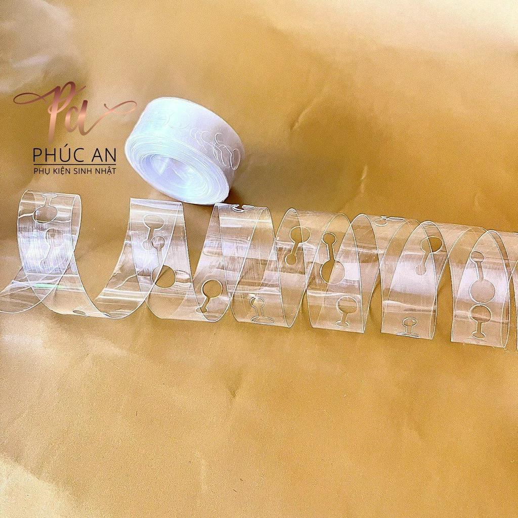 Cuộn dây kết bóng 5m trong suốt trang trí lung linh