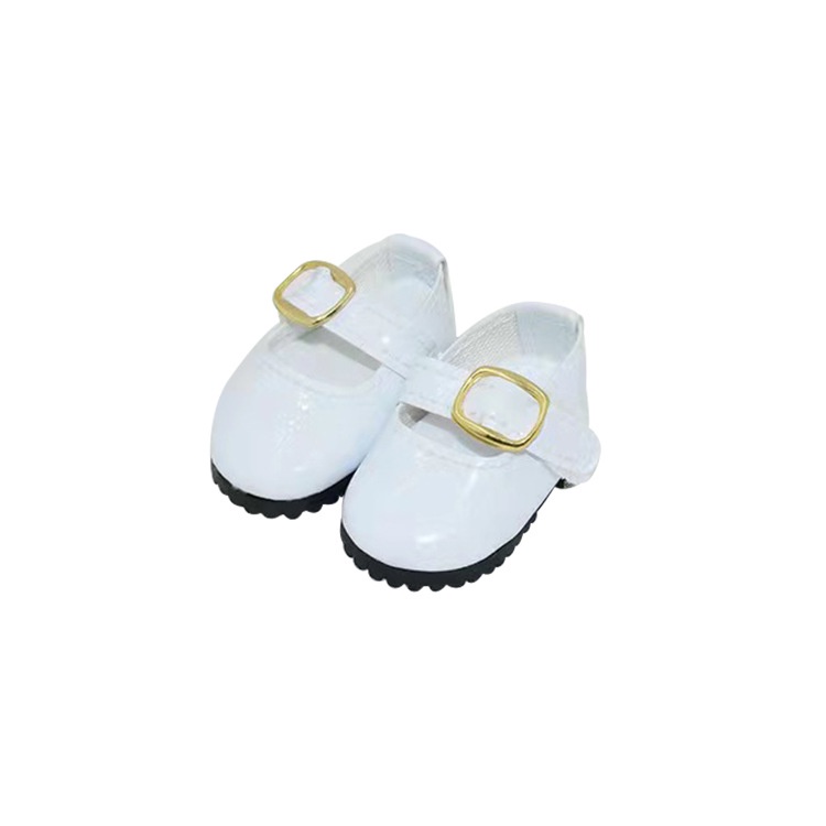Giày mini cho búp bê 30cm 1/6 loại giày da xịn sò cỡ 4.5x2.2cm