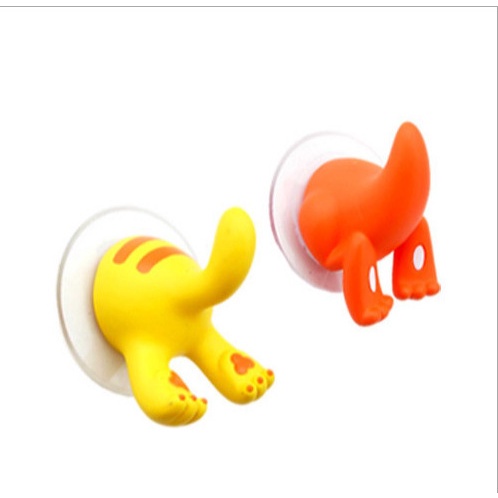 [HÀNG CÓ SẴN] Móc treo đồ gắn tường đa năng hình đuôi thú hoạt hình