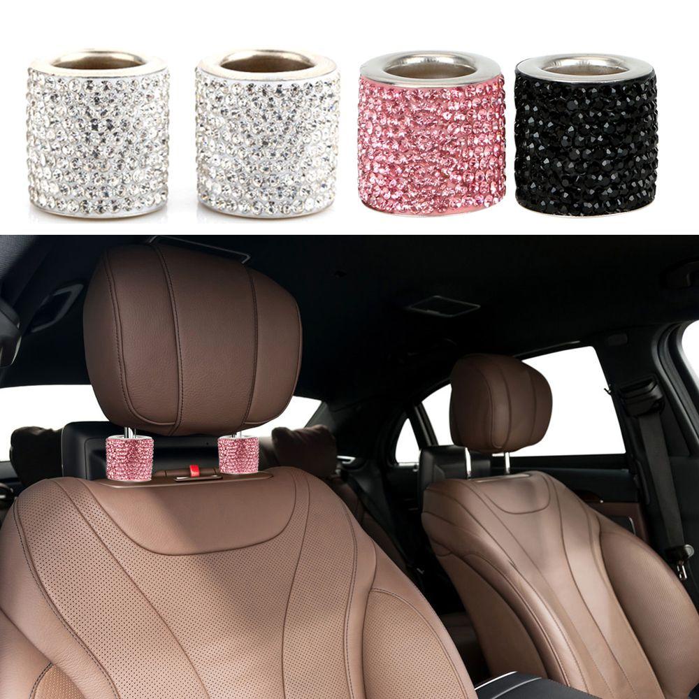 Bộ 2 Vòng Đệm Đầu Gắn Ghế Ngồi Xe Hơi Trang Trí Nội Thất|Phụ Kiện Trang Trí Xe Hơi Chất Lượng Cao