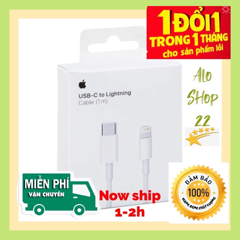 [Mã ELORDER5 giảm 10K đơn 20K]Cáp Sạc Nhanh 20W PD USB Type C Cho iPhone 12 11 Pro Xs Max / MacBook iPad Pro