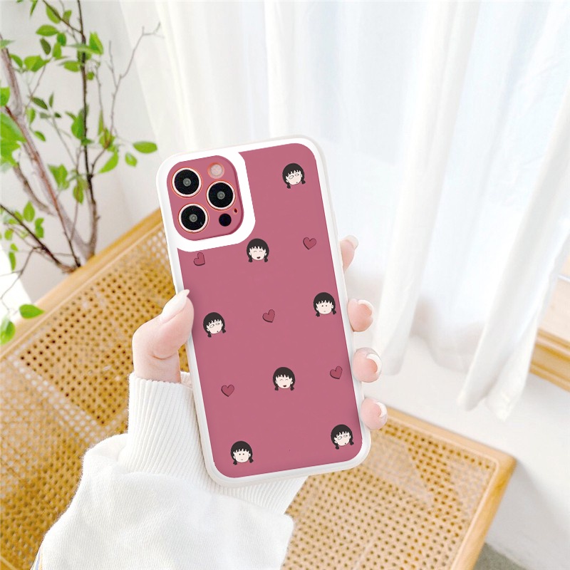 ỐP LƯNG IPHONE MẶT BÉ GÁI ốp iphone 12 pro/13pro/13promax/7/7+/8/8+/X/XS/XSM/11/11PMROMAX tr1181