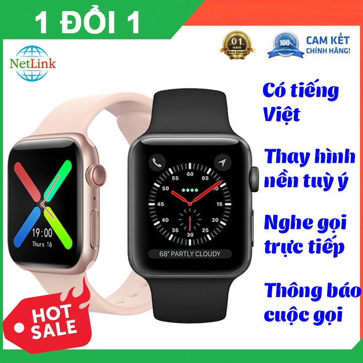 [T500+] ĐỒNG HỒ THÔNG MINH T500 PLUS, thay hình nền tuỳ ý,có tiếng Việt, nghe gọi, thay được dây, màn hình bong bóng