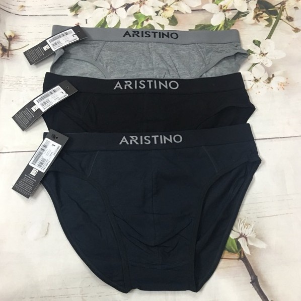 Quần lót nam tam giác Aristino ABF03707 sịp brief nhiều màu chất cotton co giãn mềm mịn thoáng mát cao cấp chính hãng