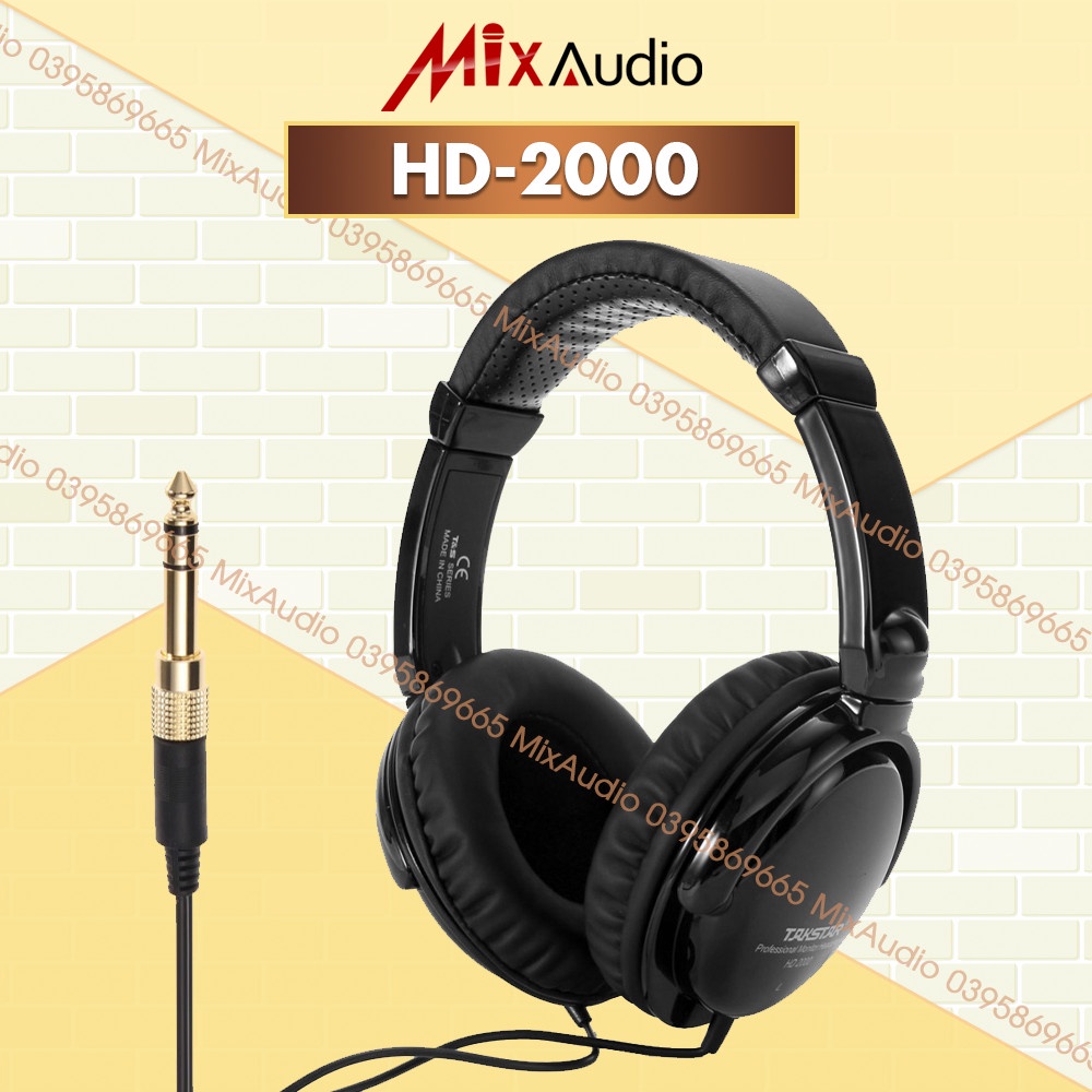 Tai Nghe Kiểm Âm, Thu âm, nghe nhạc cao cấp TAKSTAR HD2000