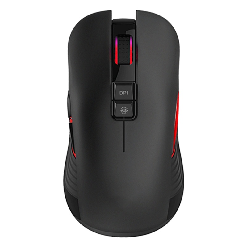 Chuột Quang Không Dây RGB 2.4G 7 Nút Bấm Xoay 3600dpi