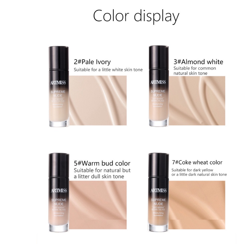 Kem lót trang điểm ARTMISS Supreme nude kiềm dầu nâng tông che lỗ chân lông/làm mềm mịn da 30ml