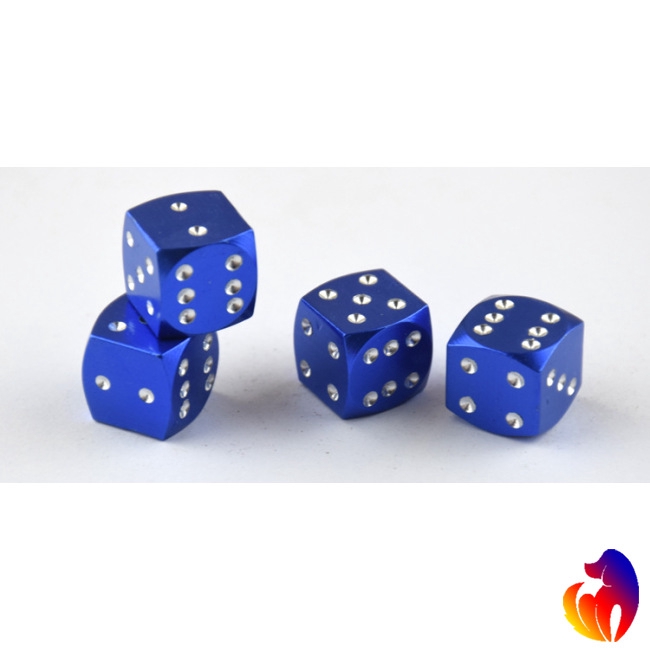 Blackhole Set 4 nút van lốp xe bằng nhôm hình viên súc xắc chống bụi cao cấp tiện lợi dễ sử dụng