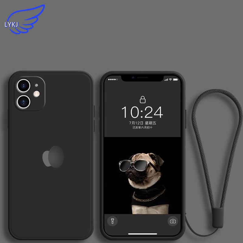 Ốp điện thoại silicon dẻo chống rơi thích hợp cho Iphone 12 Pro Max Mini 11 Pro Max Xs Xr Xs Max X 8 Plus 7 Plus