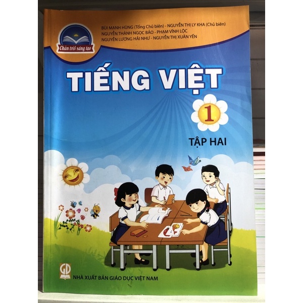 Tiếng Việt lớp 1 tập 2 + bút chì 2b (chân trời sáng tạo)