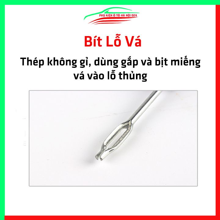 Bộ dụng cụ sửa chữa nhanh lốp xe 8 chi tiết