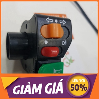 Cùm công tắc 3 nút xe đạp điện xe điện huy