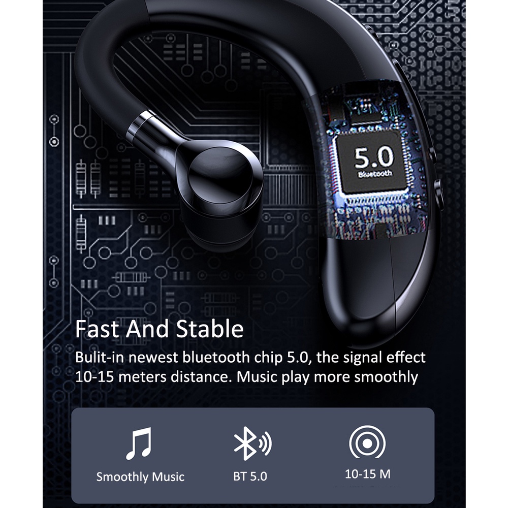 Tai Nghe Bluetooth S109 Có Mic Phong Cách Thể Thao