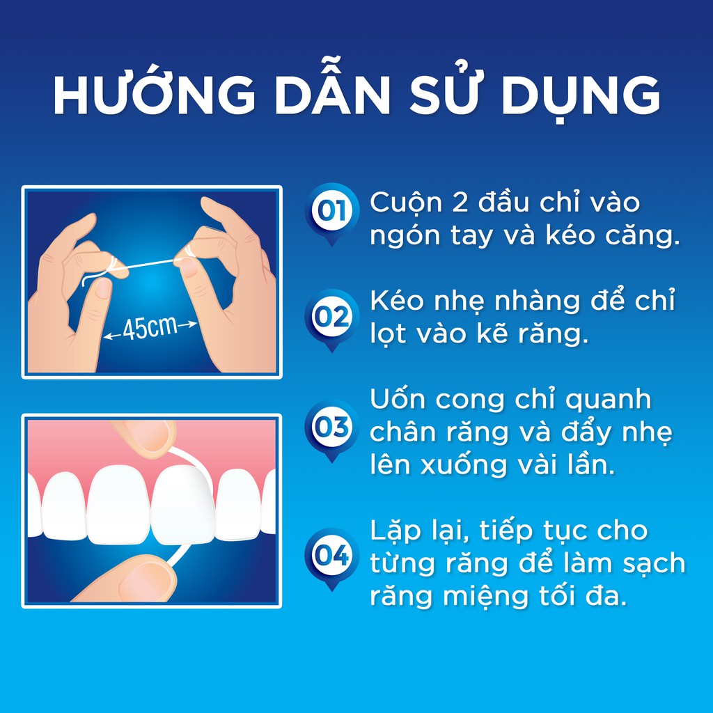 Chỉ Nha Khoa OralB Essential Floss 50m | BigBuy360 - bigbuy360.vn
