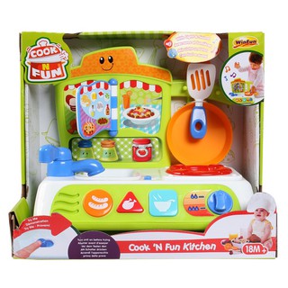 Bộ nhà bếp có đèn nhạc Winfun 0755