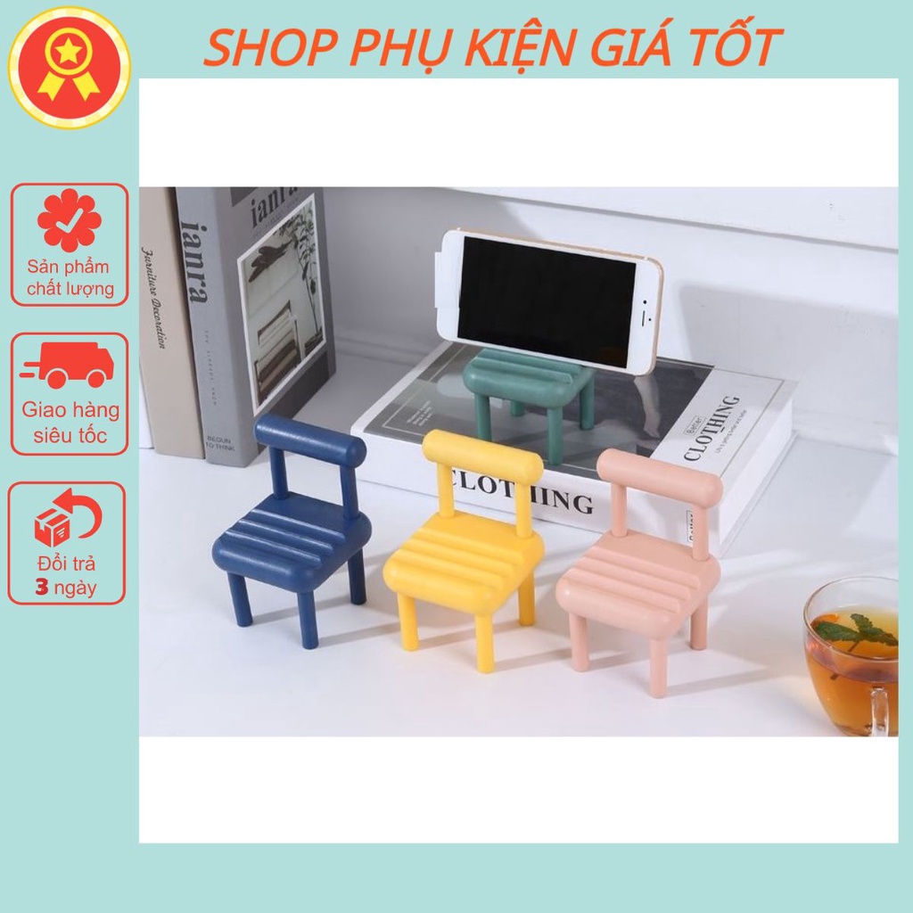 Giá đỡ điện thoại Ipad để bàn hình ghế ngồi đa năng chất liệu nhựa cao cấp - tiện dụng