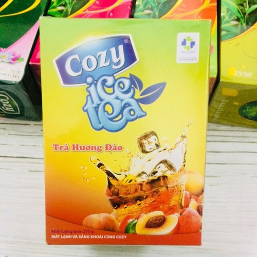 Trà hoà tan Cozy ice tea hương đào 270g