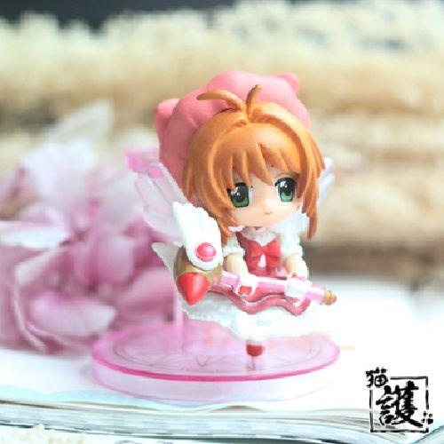 ✨Ở t Tomi thay đổi✨Mô Hình Nhân Vật Nữ Sakura Thủ Lĩnh Thẻ Bài Dễ Thương Trang Trí Bàn Làm Việc