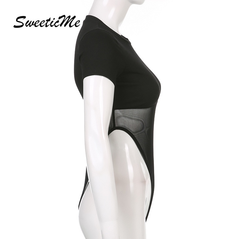 Bodysuit Lưới Thời Trang Quyến Rũ Dành Cho Nữ