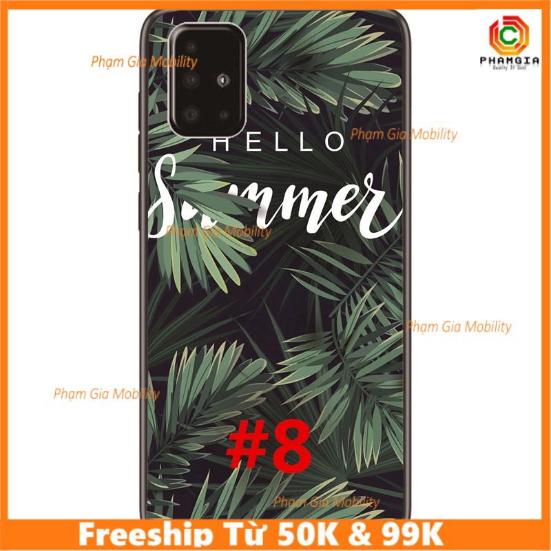Ốp lưng hoa lá đẹp cho Samsung Galaxy A51