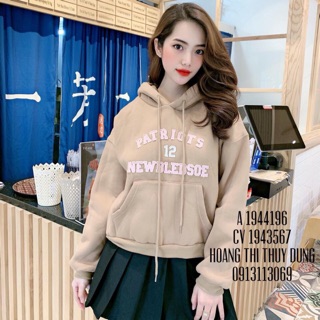 Áo khoác nỉ, áo hoodie nữ siêu xinh, áo nỉ