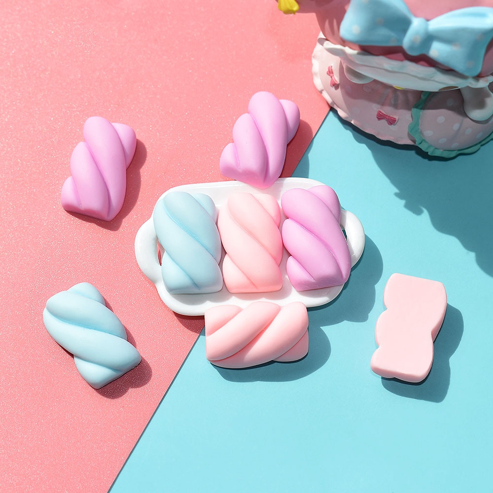 Set 10 Mô Hình Kẹo Dẻo Trang Trí Ốp Điện Thoại Xinh Xắn