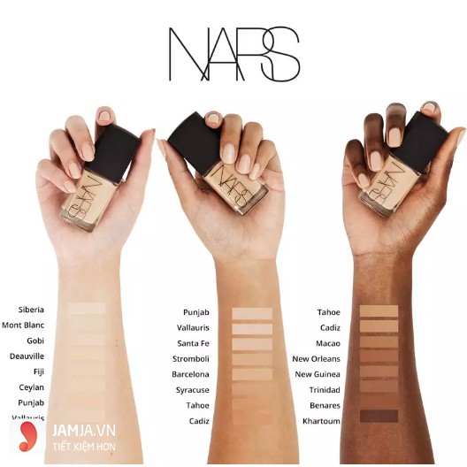 Nars - Kem Nền Nars Lâu Trôi Bền Màu Natural Radiant Longwear Foundation 30ml