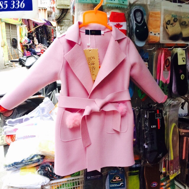 Áo khoác dạ cho bé