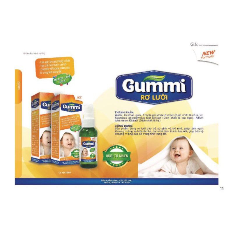 Rơ lưỡi em bé (Gummi)
